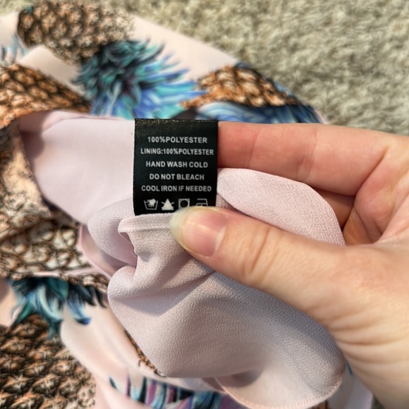 Buddy Love Tropical Pineapple Romper - Picture 9 of 9